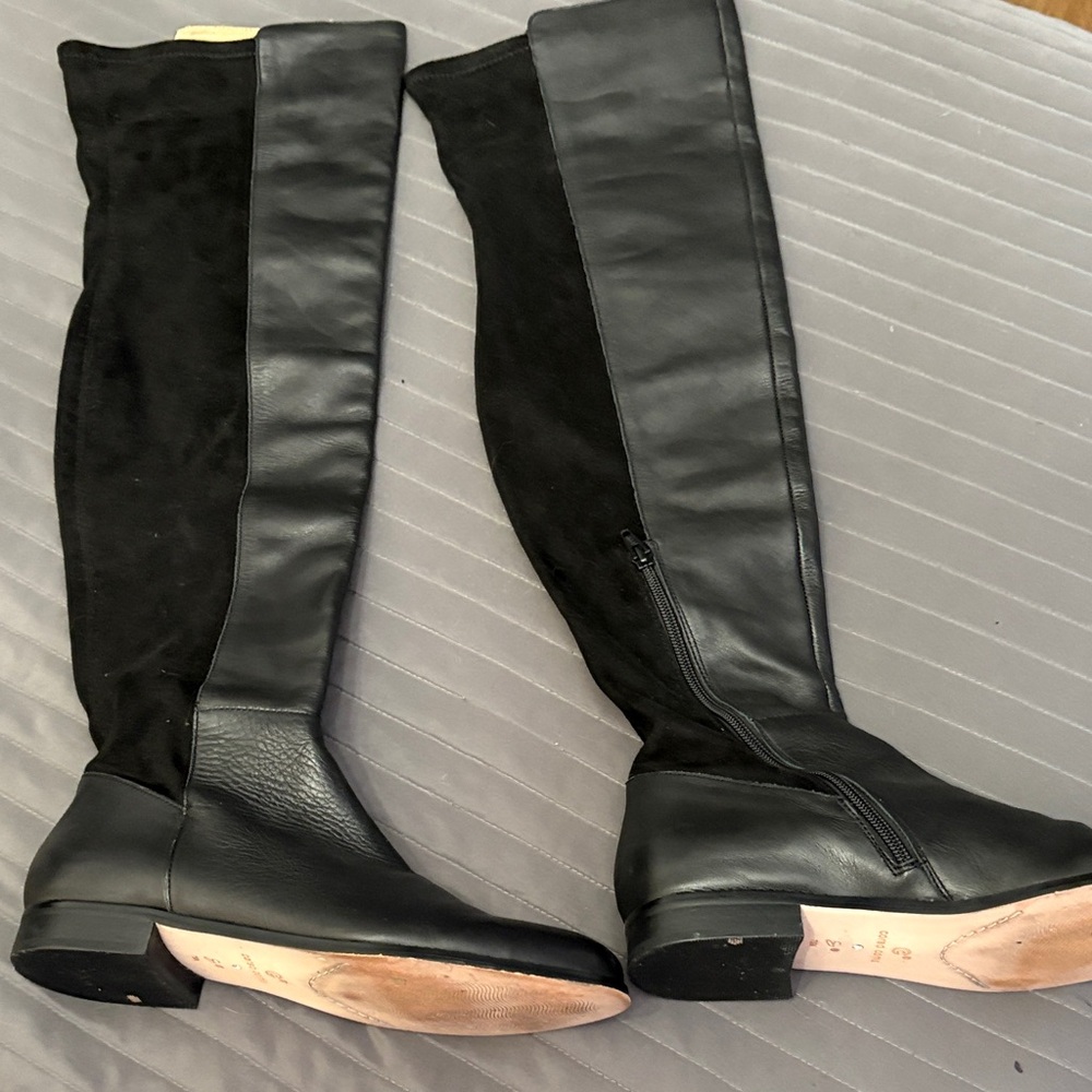 Corso Como Black Over the Knee Boots